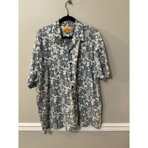 Sun Dried Hawian Button‎ Up Men's Shirt